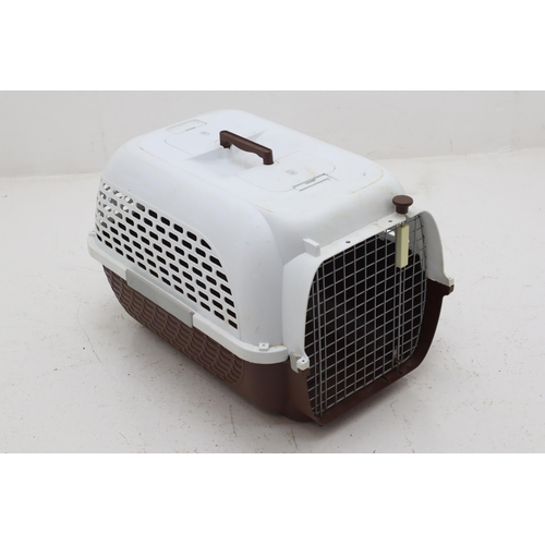 529 - Large Plastic Pet Transporter Carry Unit Branded Dog-It with Lockable Door and Carry Handle approx 2... 