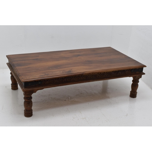 540 - Quality Wood Coffee Table approx 54