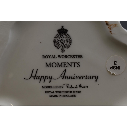 253 - Royal Worcester Moments Happy Anniversary Figurine (27cm)