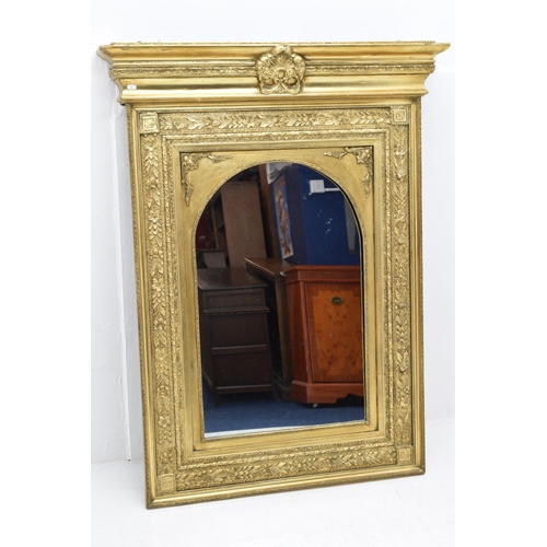 572 - Large Decorative Gilt Framed Mirror approx 53