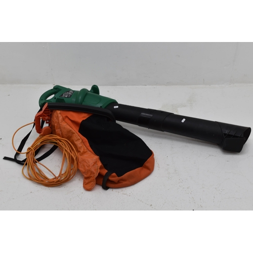 583 - Black & Decker GW3000 Garden Blower / Sucker complete with Bag (Working)