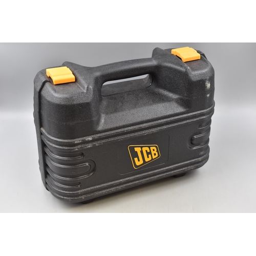 590 - JCB Electric Belt Sander 900w complete with Case (Working)