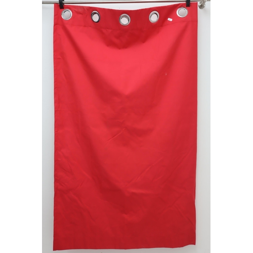 594 - Two Pairs of Red Silent Night Curtains, 66