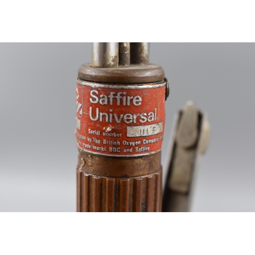 600 - Two Saffire Gas Cutting Torches. Approx. 23”