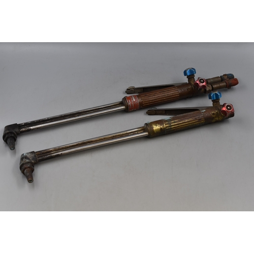 600 - Two Saffire Gas Cutting Torches. Approx. 23”