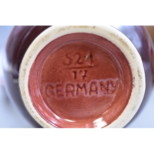 624 - Selection of 11 West German Numbered Jugs and Vases (Tallest 27