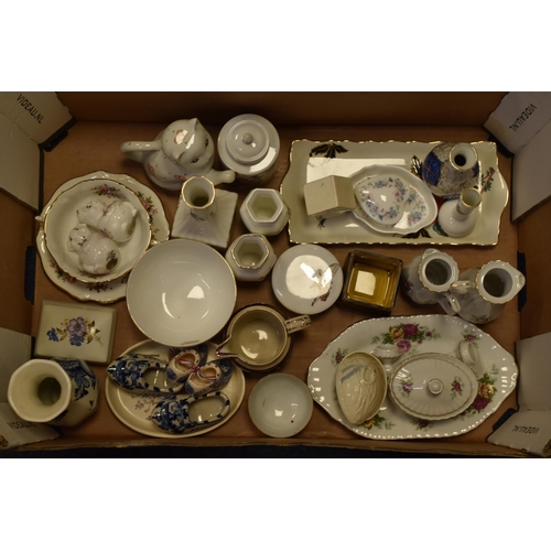 633 - A Mixed Selection of Ceramics To Include Royal Doulton, Coalport, Wedgwood and More.