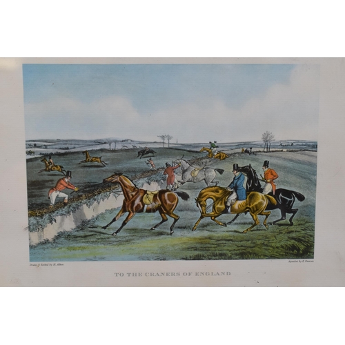 319 - A Pair of Framed and Glazed Prints Depicting Hunting Scenes. Includes 'Talli-Ho and Away' and 'To Th... 