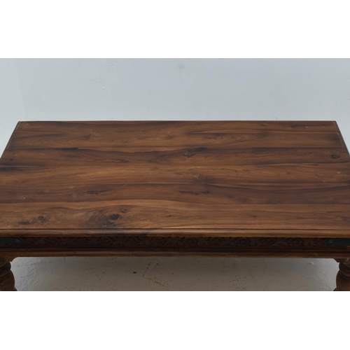 540 - Quality Wood Coffee Table approx 54