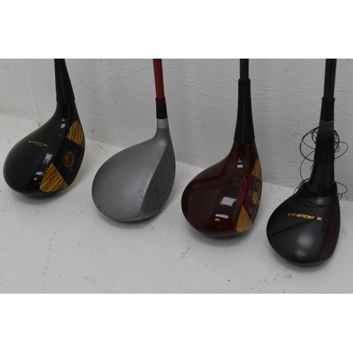 570 - Selection 0f 7 Golf Clubs including Diawa, Ben Sayers, Firestick and more