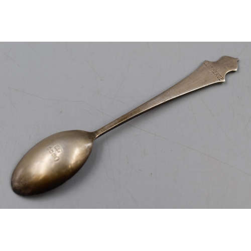 25 - Hallmarked Birmingham 1935 Silver Clitheroe George V Jubilee Spoon