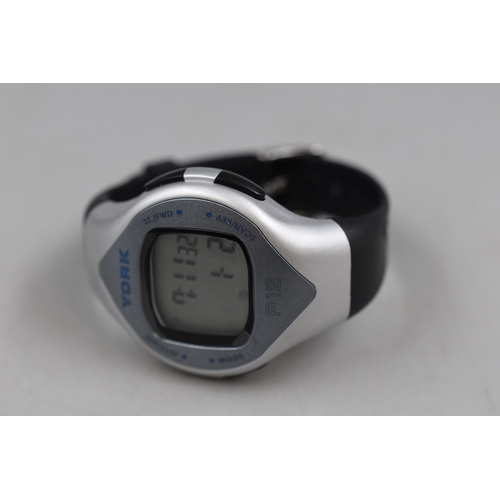 98 - York Fitness Heart Rate Monitor