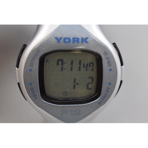 98 - York Fitness Heart Rate Monitor