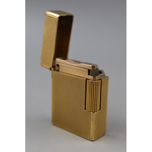 103 - Dupont of Paris Gold Plated Lighter