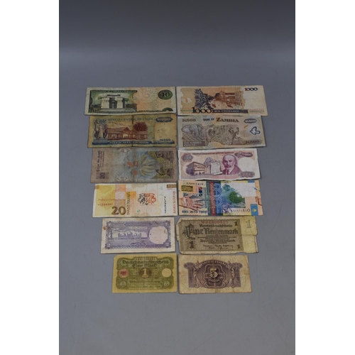 142 - Selection of Mixed Worldwide Banknotes