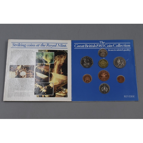 149 - Royal Mint Uncirculated Great British 1983 Coin Collection