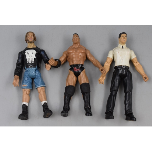 429 - Selection of 14 Titan Tron WF 1999 Wrestling Figures