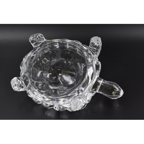 204 - Large Decorative Crystal Turtle Ornament 7