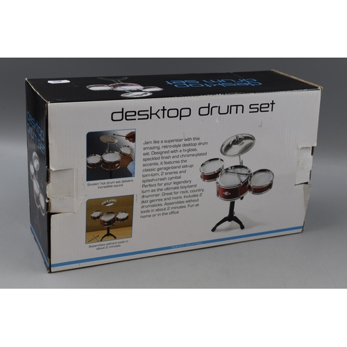 457 - Boxed Desktop Drum set