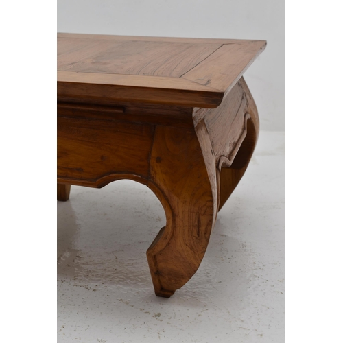 503 - Chinese Opium Style Solid wood Side Table (20