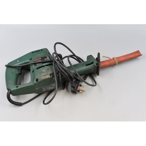 546 - Bosch PFZ 550 Reciprocating Power Saw. Working at Testing