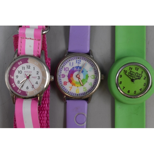 79 - Mixed Lot of Three Brand New Children's Watches