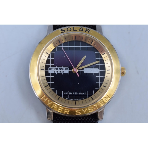 90 - Jemis Solar Hyper System Watch (Working)