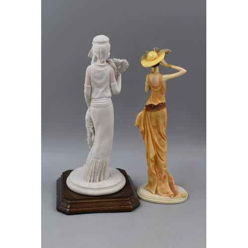 194 - Two Art Deco Style Female Statues largest 10.5