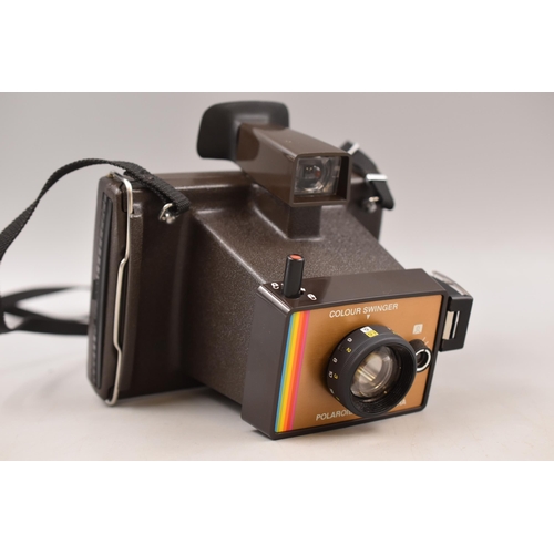 403 - Polaroid Colour Swinger Land Camera Complete with Case