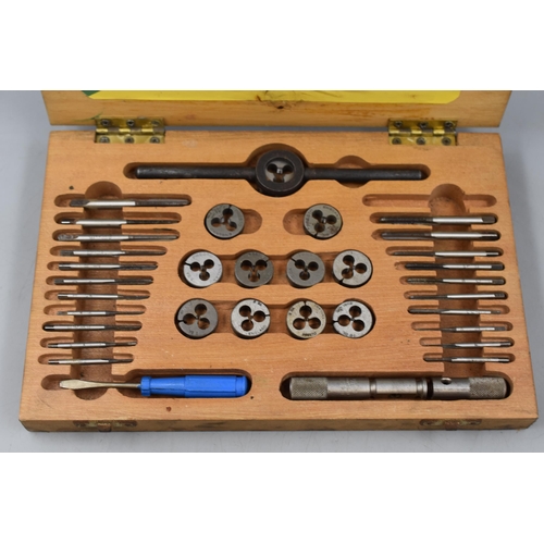 422 - A Boxed Presto Tap and Die Set, One Piece Missing.