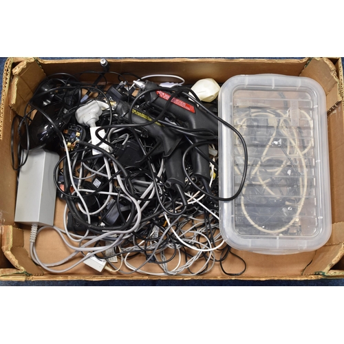 438 - A Box of Mixed Electricals, Mostly Includes Chargers.