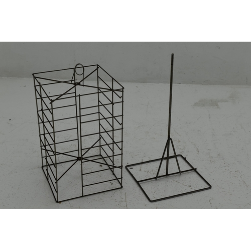 448 - Vintage Wire Jewellery Stand