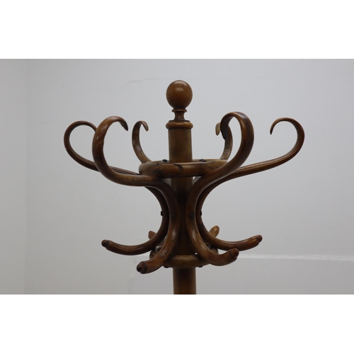 451 - A Wooden Hat/Coat Stand, Approx 176cm Tall. AF.