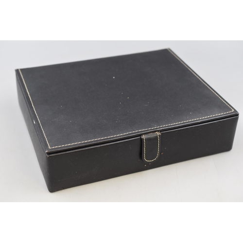 459 - Mens Jewellery Box-Organiser by Leathersmith of London