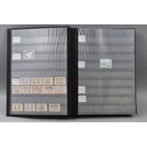 484 - Two Stock albums Containing a Selection of Commemorative Stamps of The isle of Man (1998 to 2004) an... 