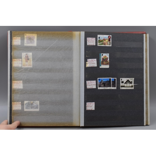 484 - Two Stock albums Containing a Selection of Commemorative Stamps of The isle of Man (1998 to 2004) an... 