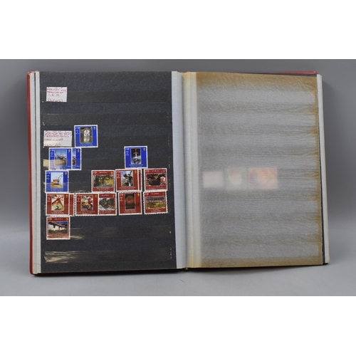 484 - Two Stock albums Containing a Selection of Commemorative Stamps of The isle of Man (1998 to 2004) an... 