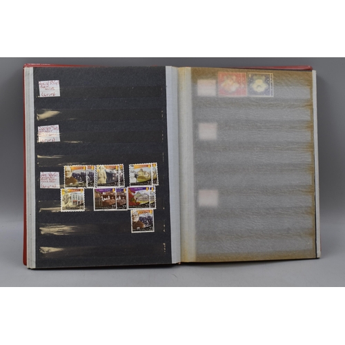 484 - Two Stock albums Containing a Selection of Commemorative Stamps of The isle of Man (1998 to 2004) an... 