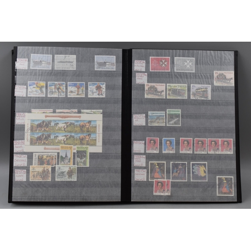 485 - Three Stock Albums containing New Zealand definitives, commemoratives and special stamps