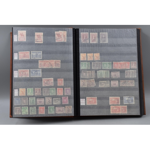 486 - Stock Book Containing a selection of Australian definitives, commemoratives and special stamps datin... 