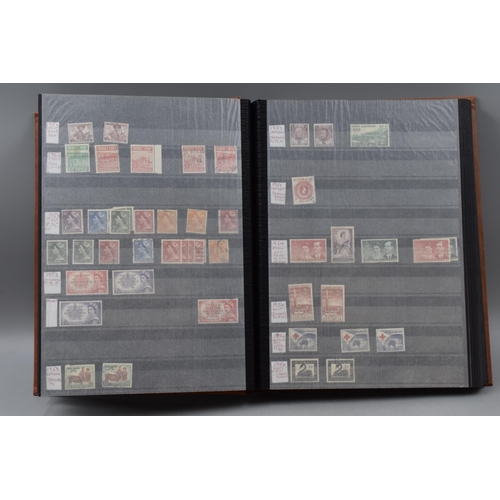 486 - Stock Book Containing a selection of Australian definitives, commemoratives and special stamps datin... 