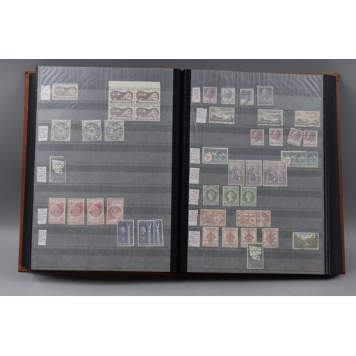 486 - Stock Book Containing a selection of Australian definitives, commemoratives and special stamps datin... 