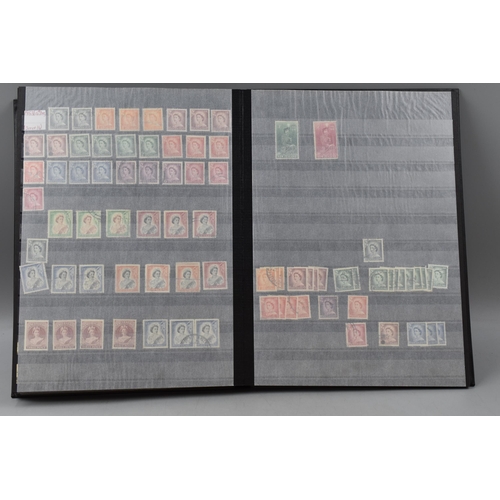 488 - Stock Book Containing New Zealand definitives, commemoratives and special stamps dating from 1855 to... 