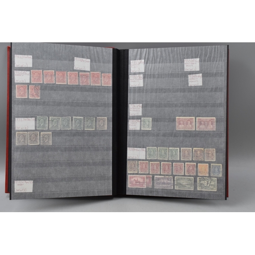 489 - Stock Album Containing a Selection of Canadian Postage Stamps dating From 1897