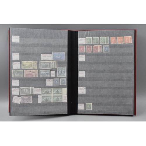 489 - Stock Album Containing a Selection of Canadian Postage Stamps dating From 1897