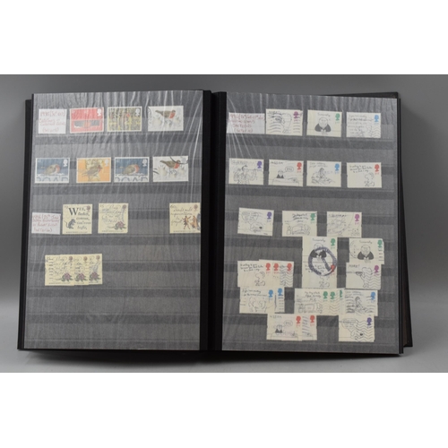 490 - Three Prinz Stock Books Containing a Large Selection of GB Commemorative Stamps dating From 1971 to ... 