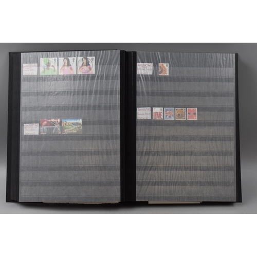 490 - Three Prinz Stock Books Containing a Large Selection of GB Commemorative Stamps dating From 1971 to ... 