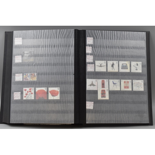 490 - Three Prinz Stock Books Containing a Large Selection of GB Commemorative Stamps dating From 1971 to ... 