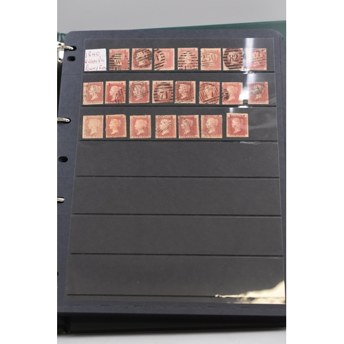 491 - Stock Album Containing a Selection of GB Definitive Stamps dating From 1840 to 1951