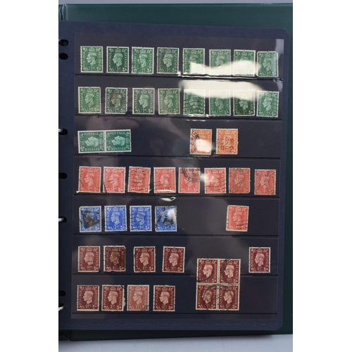 491 - Stock Album Containing a Selection of GB Definitive Stamps dating From 1840 to 1951